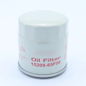 Good oil filter for NISSAN Pathfinder/ Patrol/Primera/Pulsar/Qashqai/Sentra/ Teana/Tiida/Tino/X-Trail OE 15208-65F00/15208-65F0C